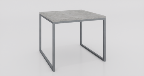 Stolik kawowy 60x60x50 Beton architektoniczny | Naturalny