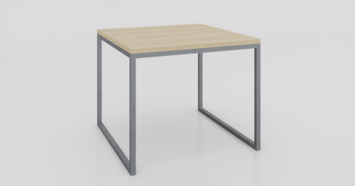 Stolik kawowy 60x60x50 Jesion | Naturalny