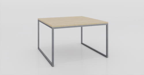 Stolik kawowy 80x80x50 Jesion | Naturalny