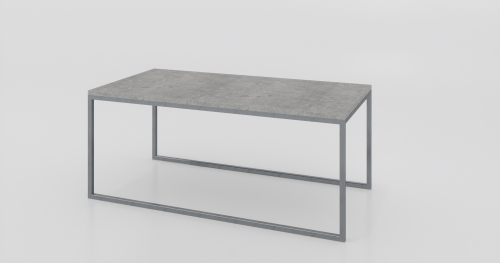 Stolik kawowy 120x60x50 Beton architektoniczny | Naturalny