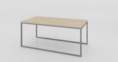 Stolik kawowy 120x60x50 Jesion | Naturalny