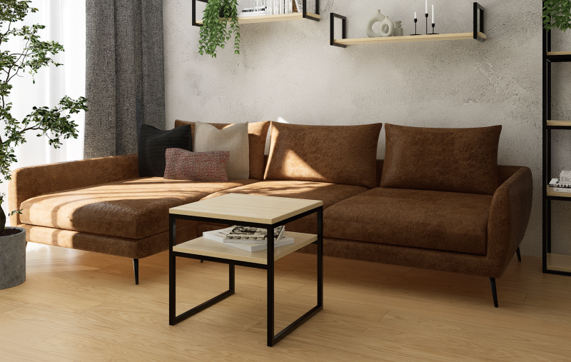 STOLIK KAWOWY Z PÓŁKĄ 50X50 jesion-czarny 2.png