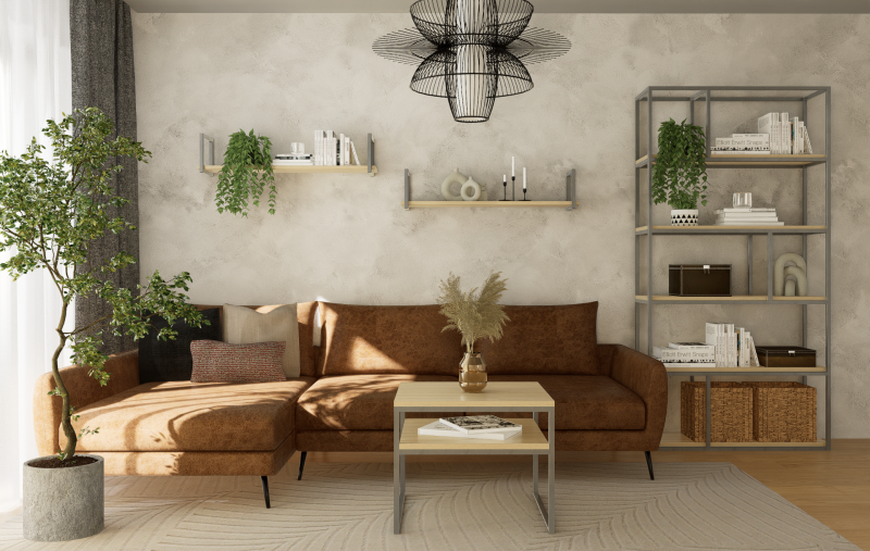 STOLIK KAWOWY Z PÓŁKĄ 60X60 jesion-stal.png