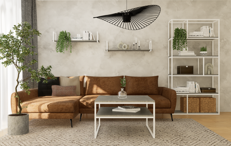 STOLIK KAWOWY Z PÓŁKĄ 80X80 beton-biały.png