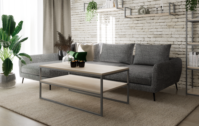 STOLIK KAWOWY Z PÓŁKĄ 120X60 jesion-stal 2.png