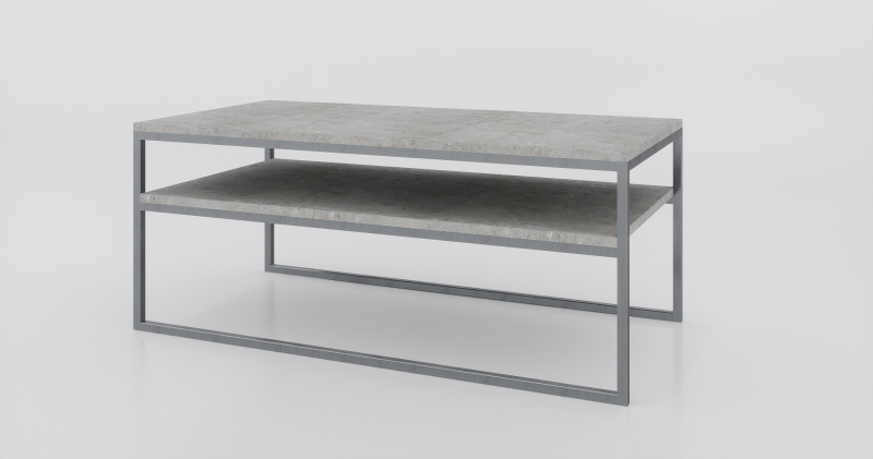 stolik kawowy z półką 120x60  beton-stal.png