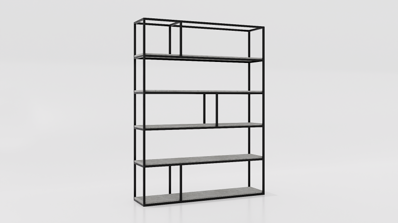 REGAŁ 150 BETON CZARNY.png