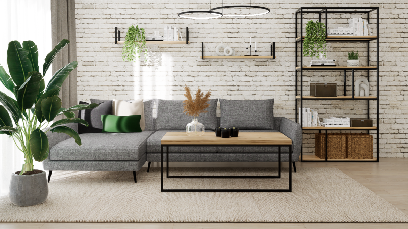 STOLIK KAWOWY 120X60 dąb-czarny.png