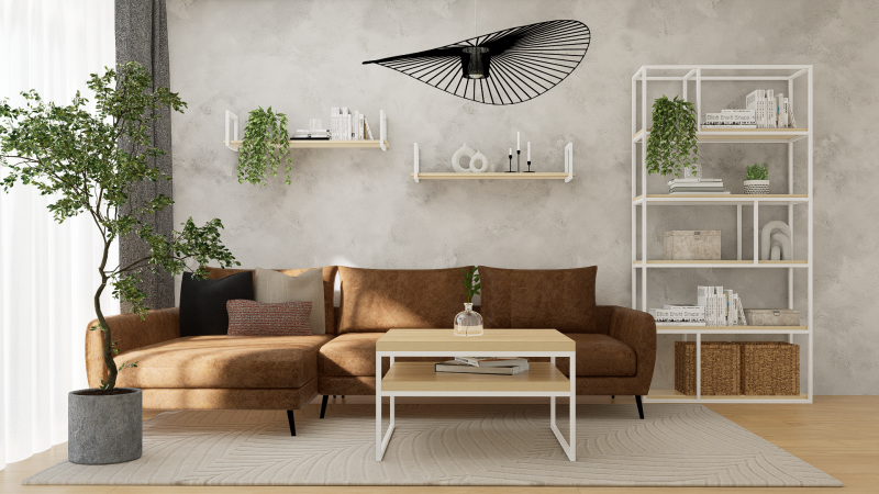 STOLIK KAWOWY Z PÓŁKĄ 80X80 jesion-biały.png