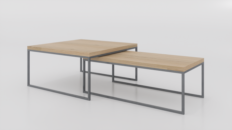 stolik kawowy zestaw 100x100, 120x60 dąb-stal.png