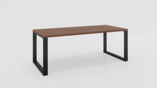 Stół SAN FRANCISCO 200x90x75 Sapeli | Czarny