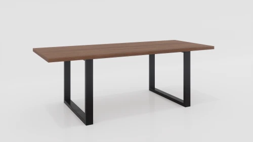 Stół SAN FRANCISCO 220x90x75 Sapeli | Czarny