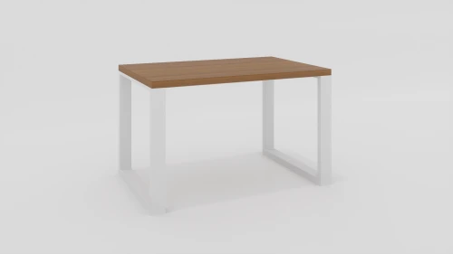 Stół SAN FRANCISCO 120x80x75 Iroko | Biały