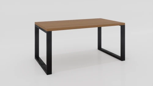 Stół SAN FRANCISCO 160x90x75 Iroko | Czarny