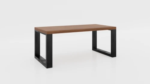 Stolik kawowy SAN FRANCISCO 120x60x50 Sapeli | Czarny